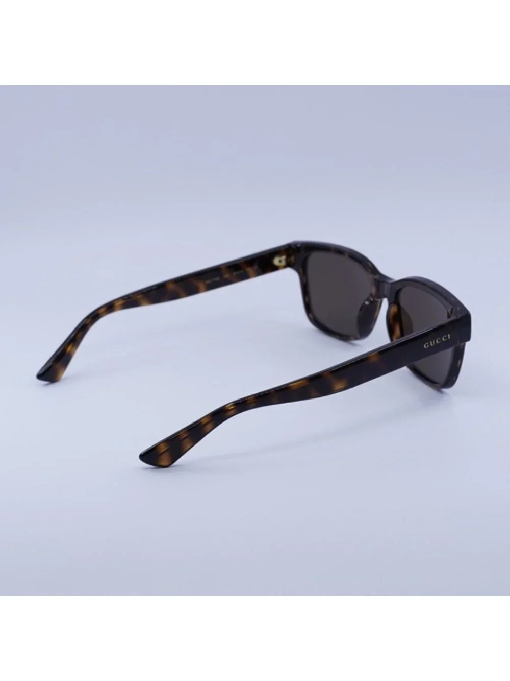 Gucci GG1716S 002 Sunglasses Havana Square Frame, Brown Lenses
